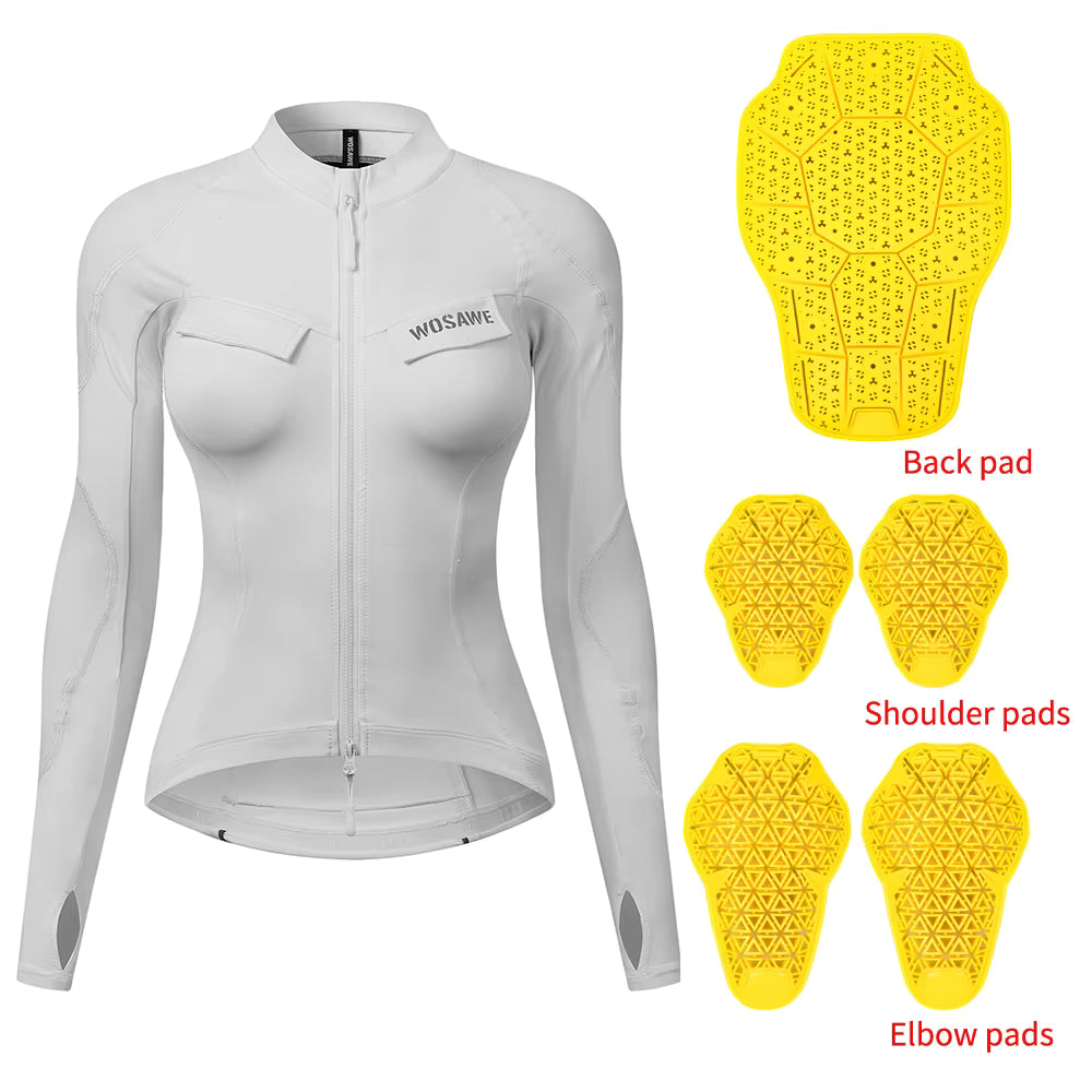 WOSAWE Winter Motorjas Dames met CE Protectie