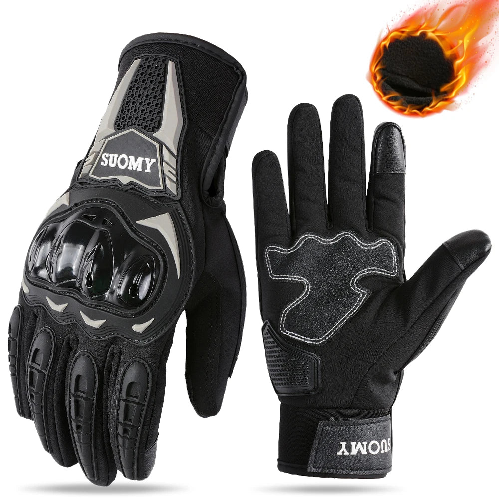SUOMY Winter Windproof Motorcycle Gloves