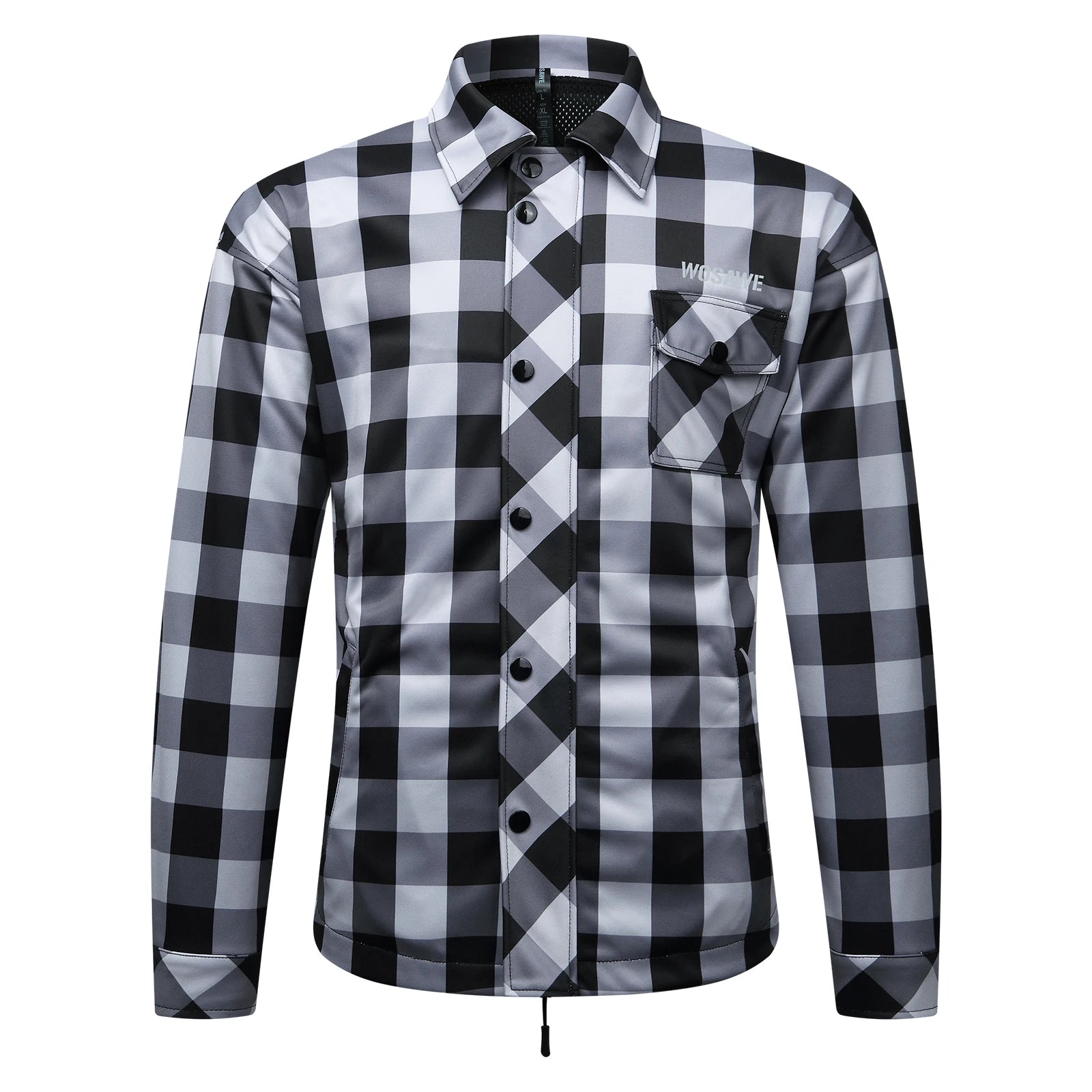 WOSAWE Winter Armored Riding Shirt met CE Protectie – Unisex