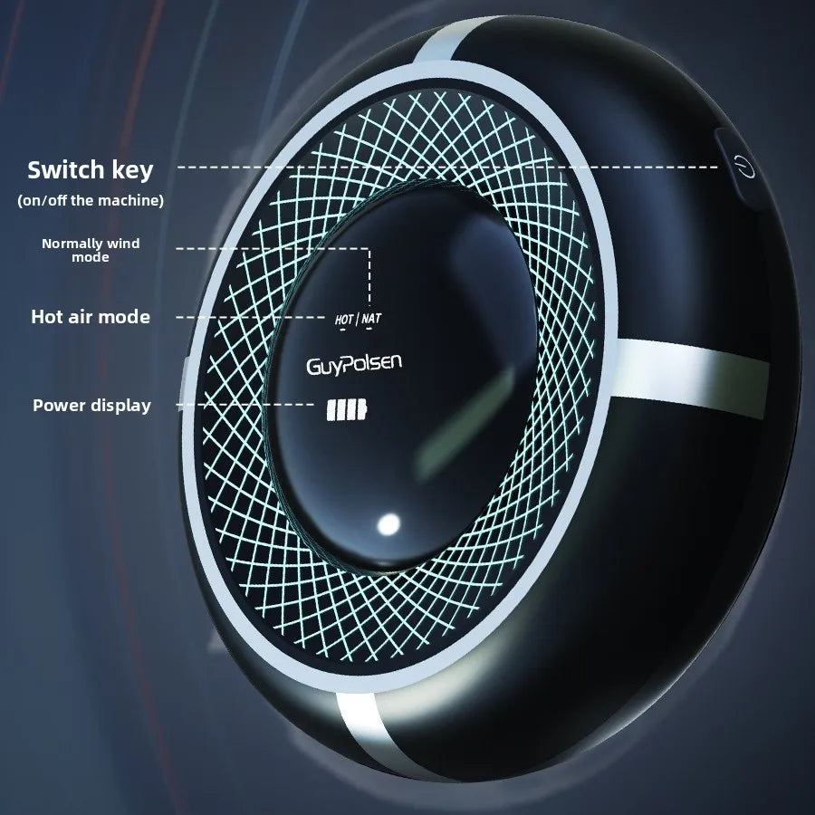Guypolsen Draagbare Helmdroger en Ontgeurder