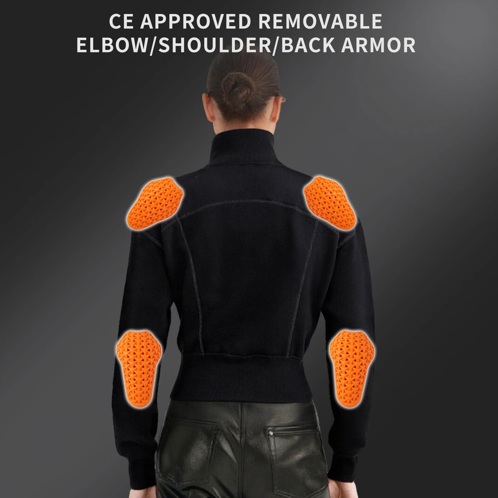 WOSAWE Winter Motorjas Dames met CE Protectie